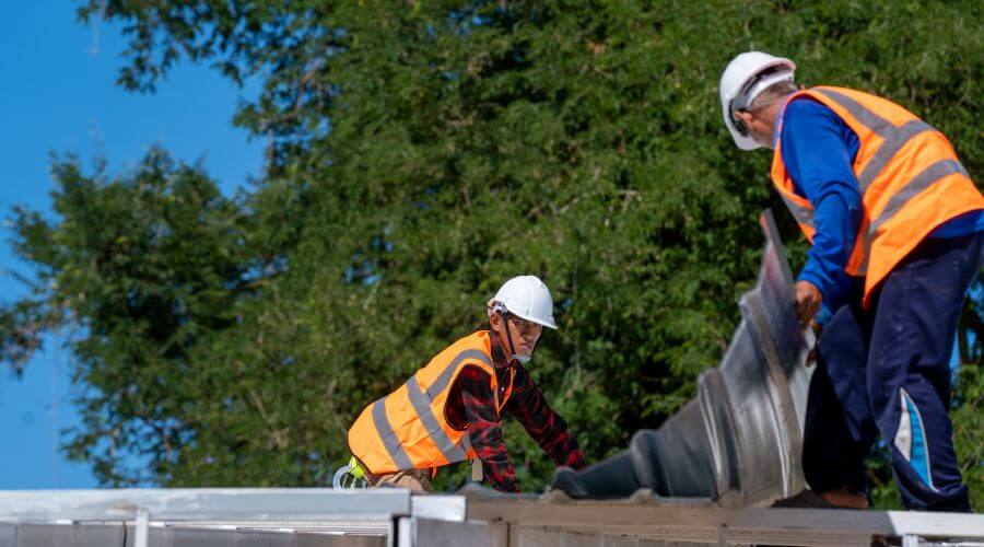 Skylight repair in False Pass, AK